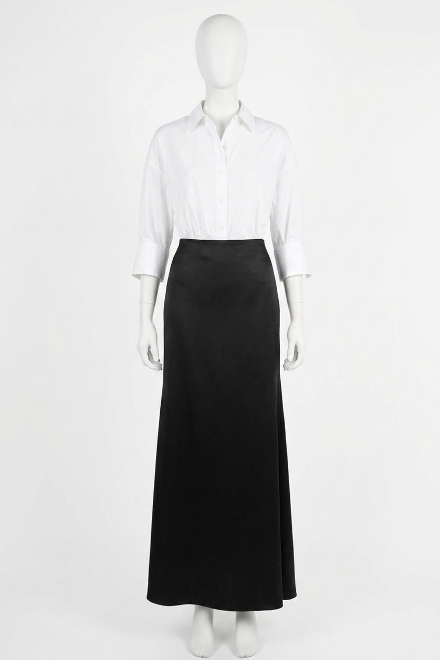 NEW STAUD nile maxi dress in black